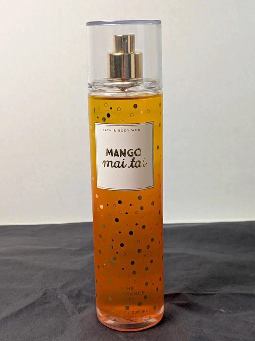 Bath & Body Works Mango Mai Tai Fine Fragrance Mist 8 oz Discontinued